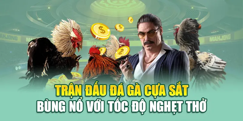 Đá Gà Cựa Sắt – Đối Kháng Rực Lửa Tại Trường Đấu 79king 1 Trận đấu đá gà cựa sắt bùng nổ với tốc độ nghẹt thở