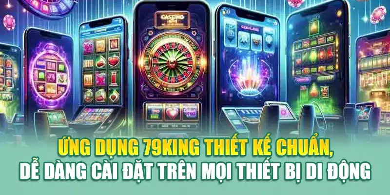 Tải App 79KING 2 Ứng dụng 79King thiết kế chuẩn, dễ dàng cài đặt trên mọi thiết bị di động