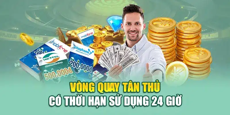 Vòng quay tân thủ có thời hạn sử dụng 24 giờ