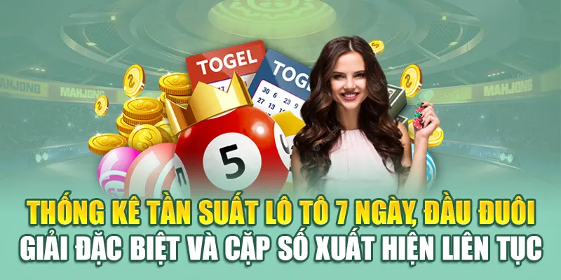 Thống kê tần suất lô tô 7 ngày, đầu đuôi giải đặc biệt và cặp số xuất hiện liên tục